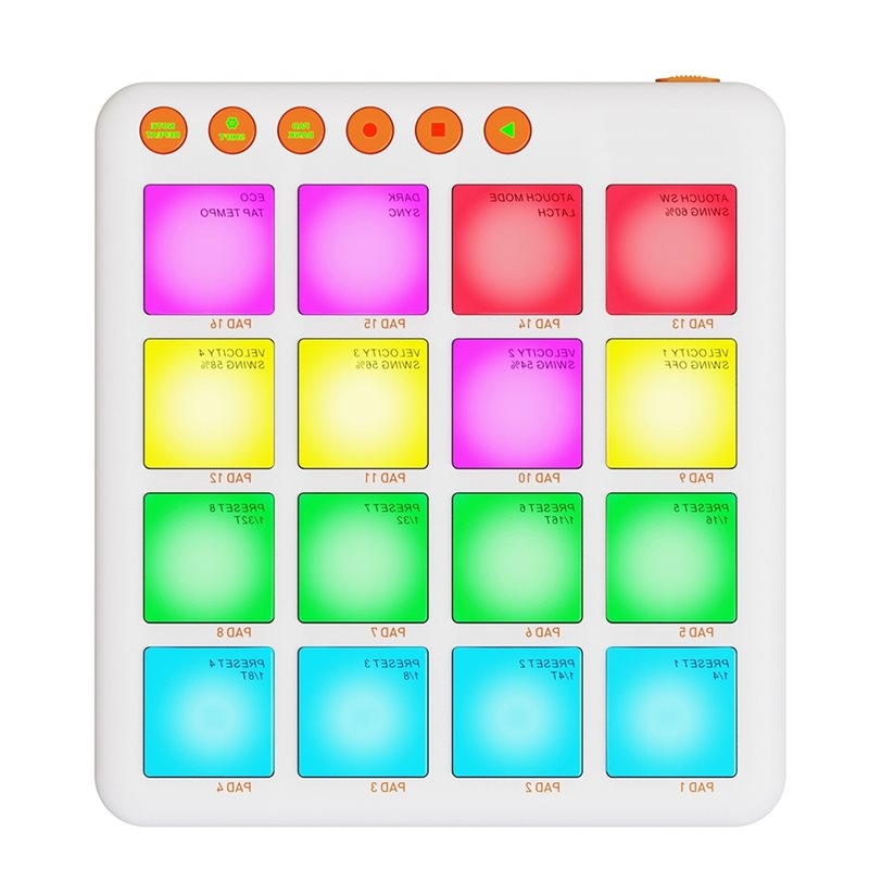 Midi Controller Pad - NEWABKG MIDI Pad Kontrol Cihazı, Kablosuz