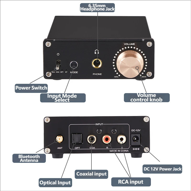 YJCO A938 DAC Hifi Kulaklık Am - Headphone Amplifier Dac incelemesi ve fiyatı